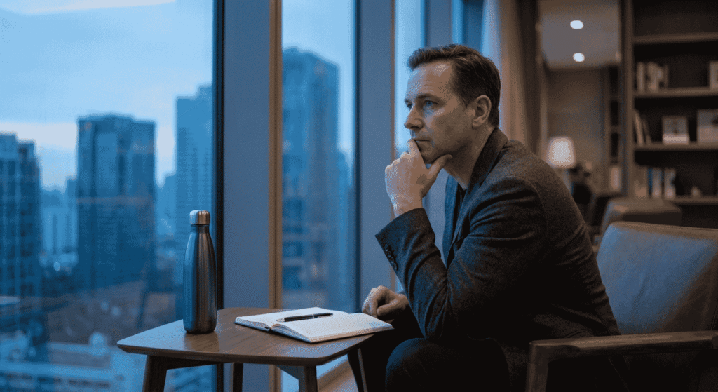 Business coaching session focused on decision-making